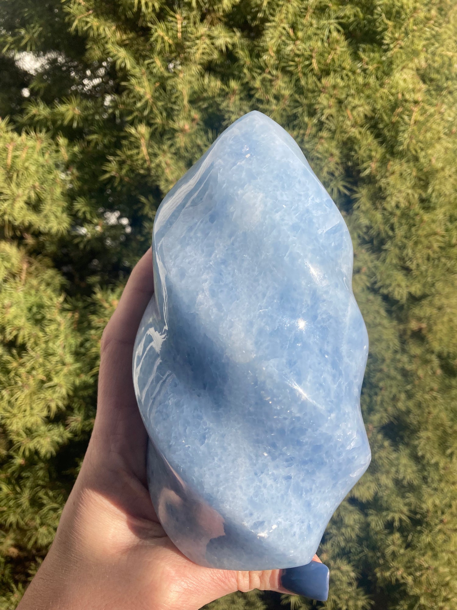 Blue Calcite