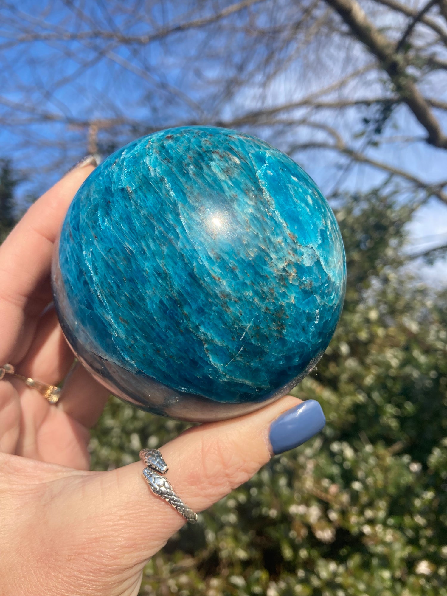 Blue Apatite