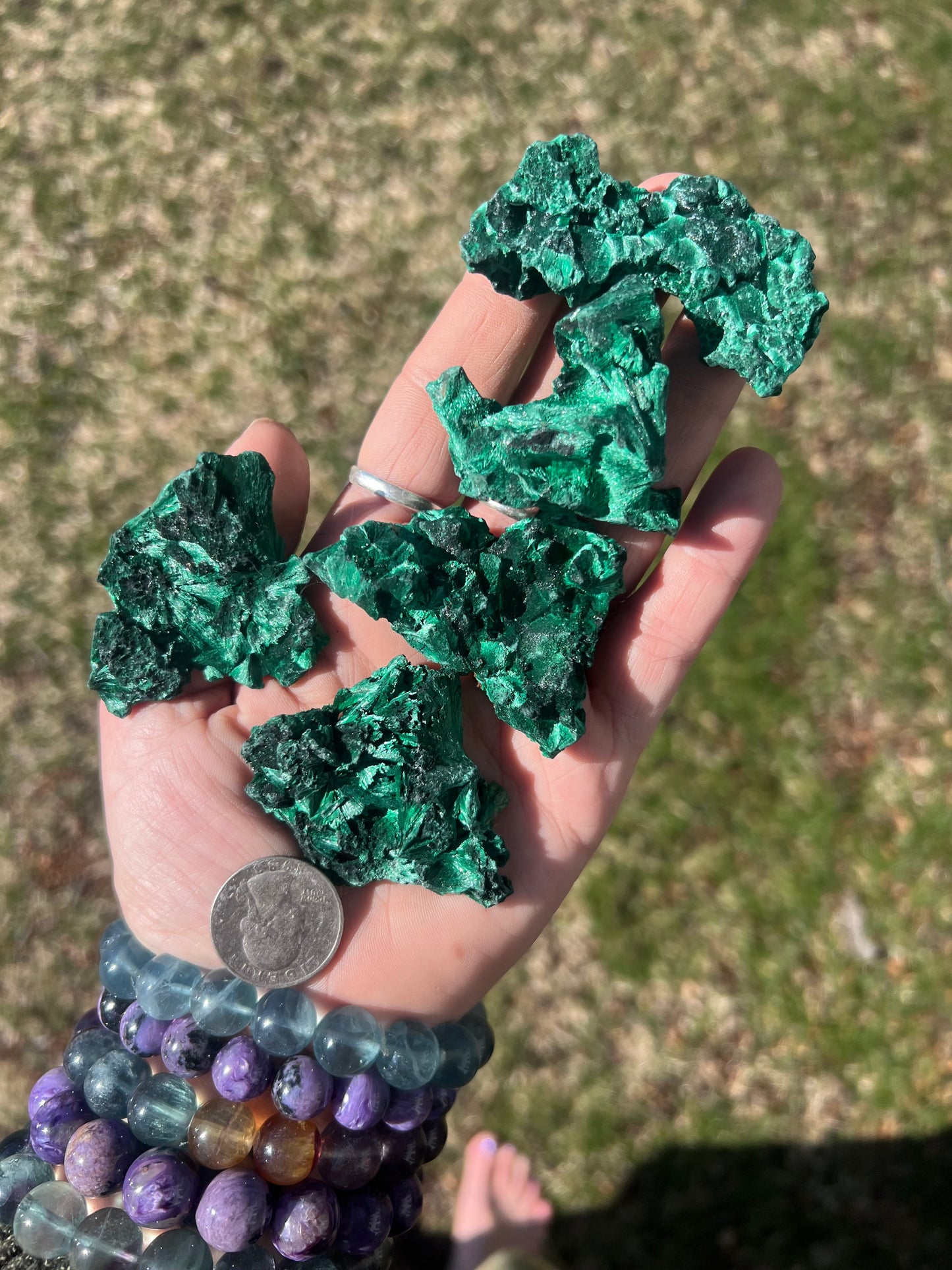 Raw Malachite