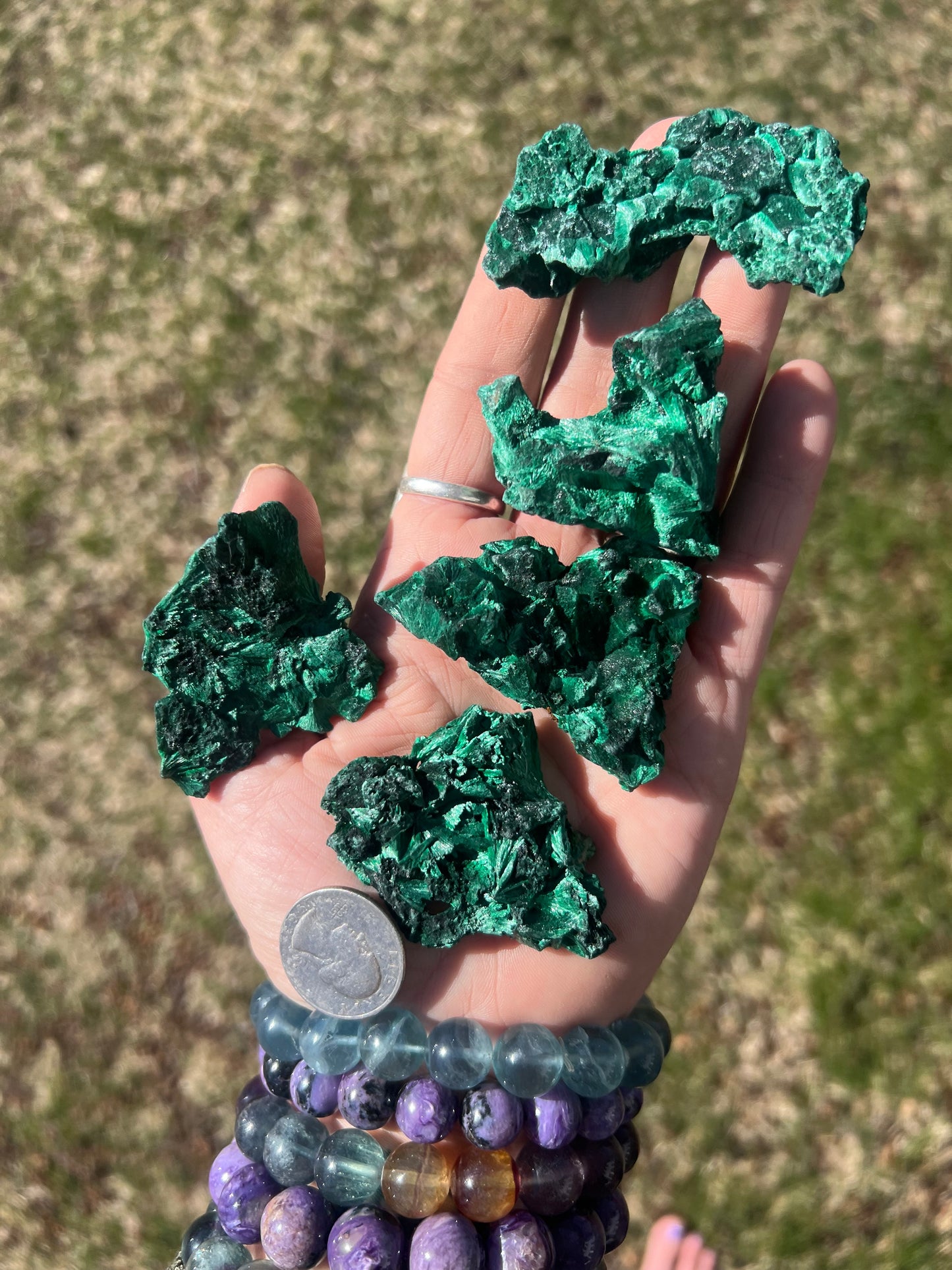 Raw Malachite