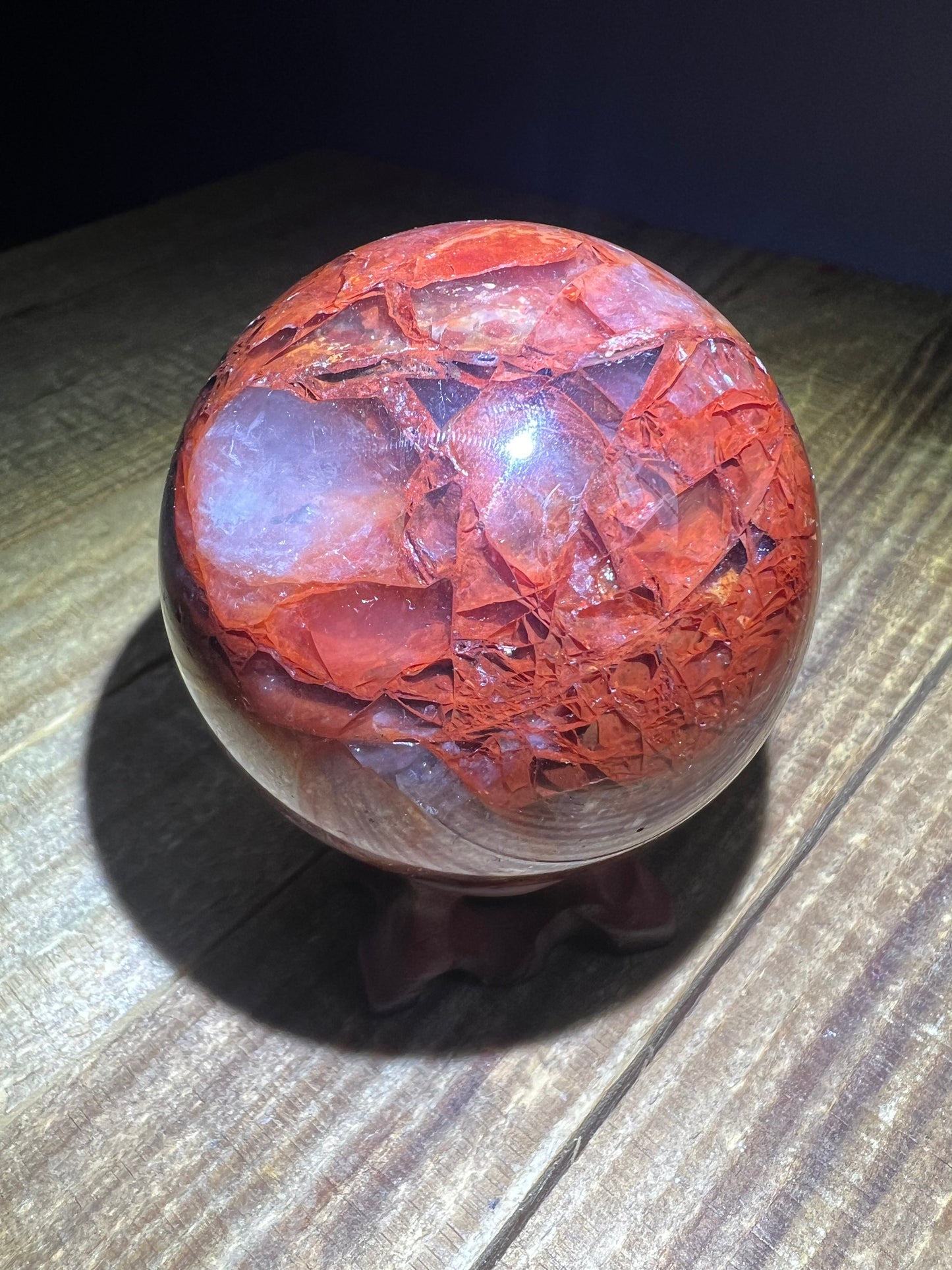 Fire Quartz Sphere 64.9mm