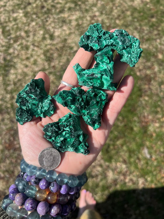 Raw Malachite