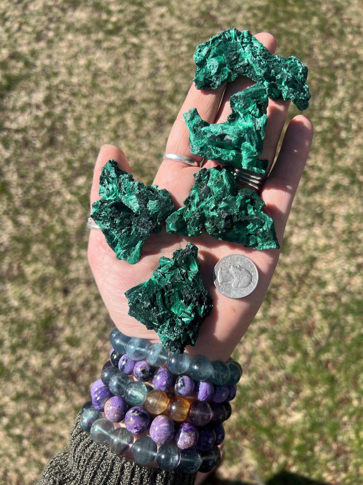 Raw Malachite