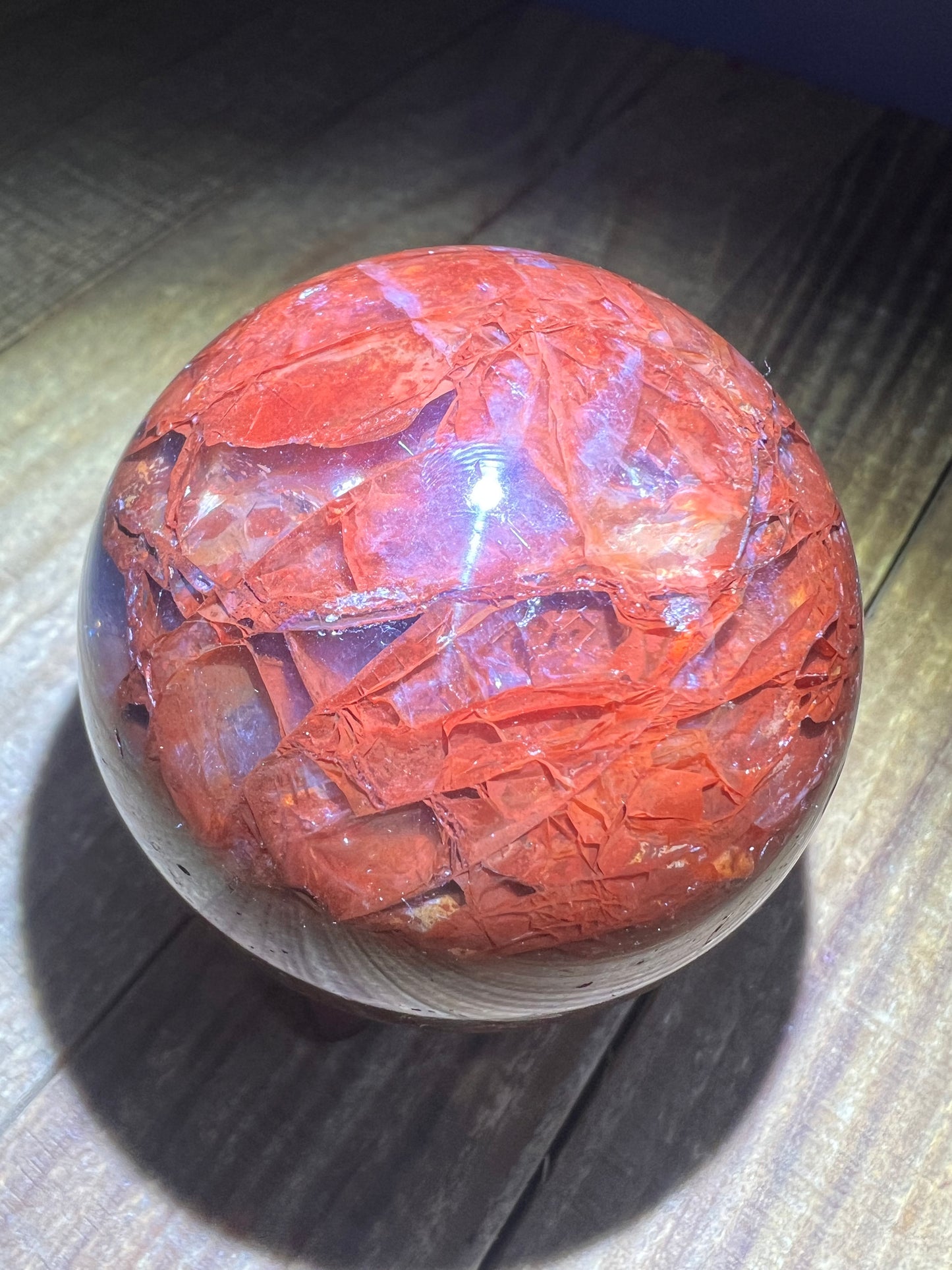 Fire Quartz Sphere 64.9mm