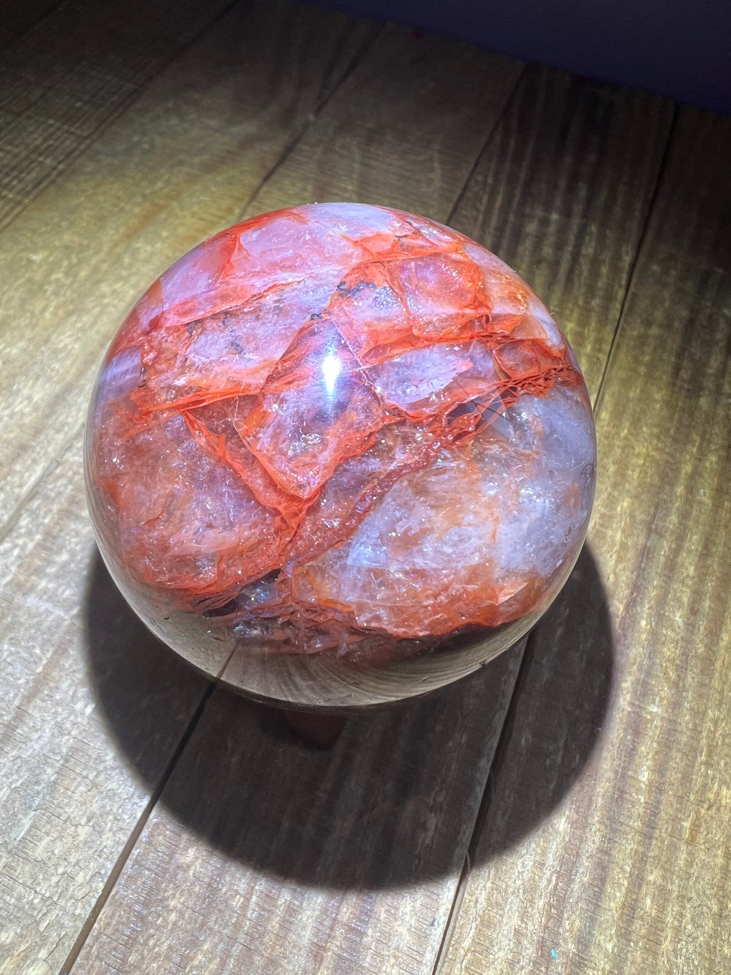 Fire Quartz Sphere 64.9mm