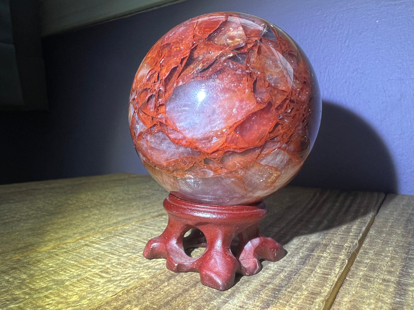 Fire Quartz Sphere 64.9mm