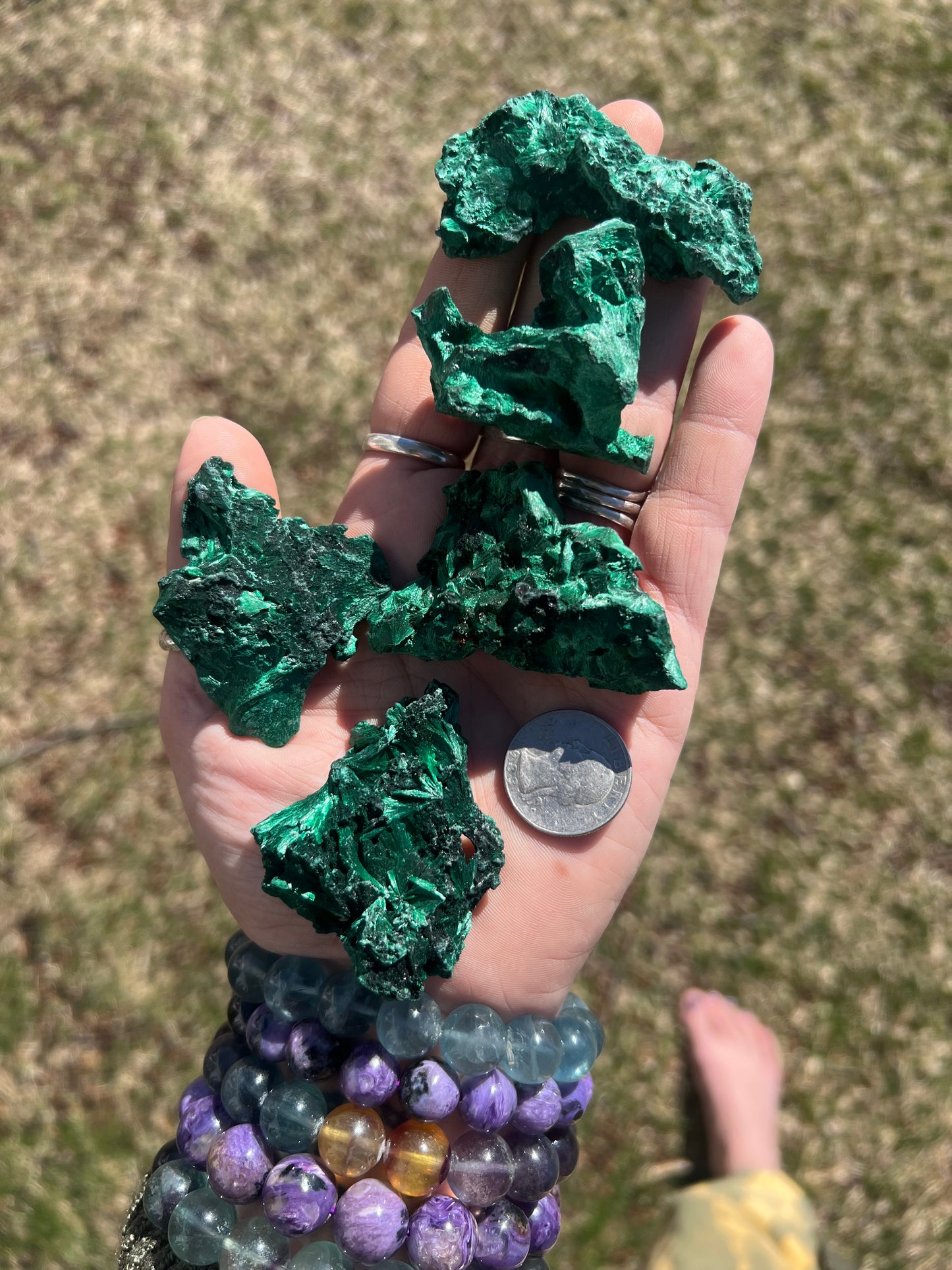 Raw Malachite