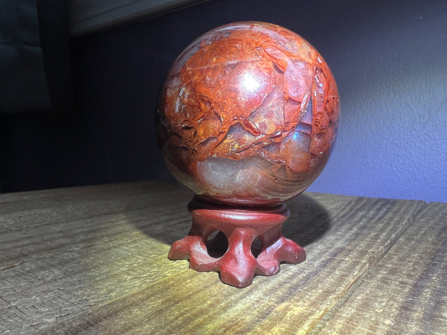 Fire Quartz Sphere 64.9mm