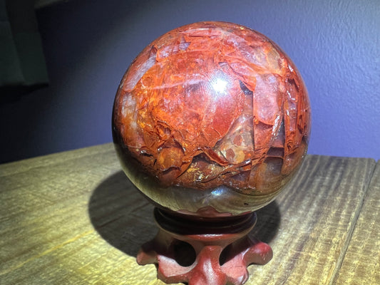 Fire Quartz Sphere 64.9mm