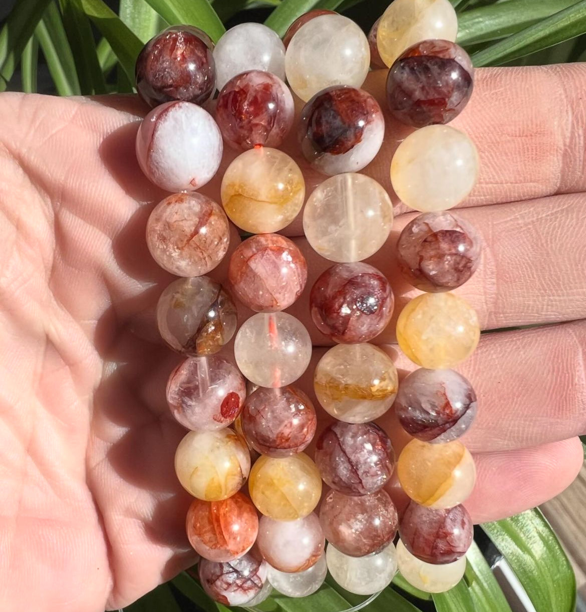 Fire Quartz x Golden Healer Bracelet