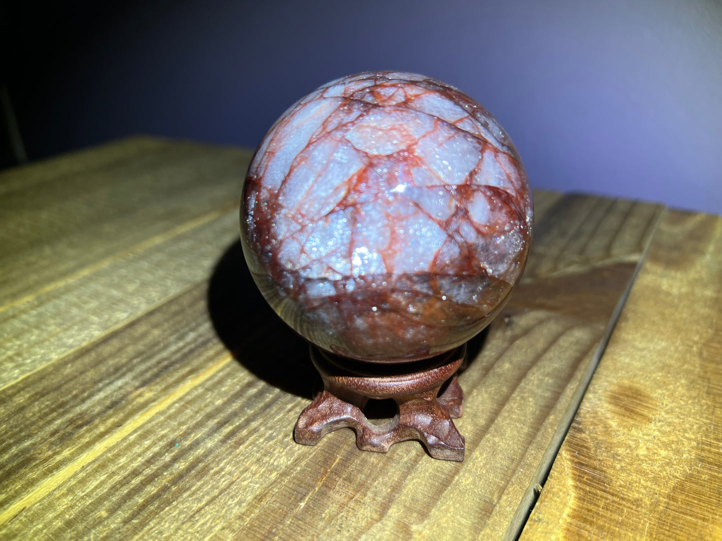 Fire Quartz Sphere 70mm