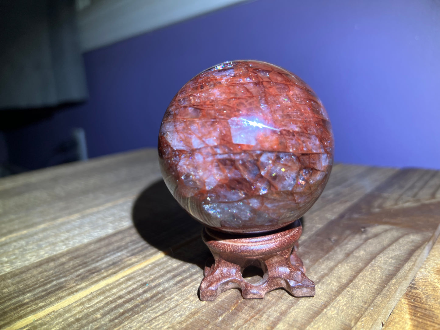 Fire Quartz Sphere 70mm