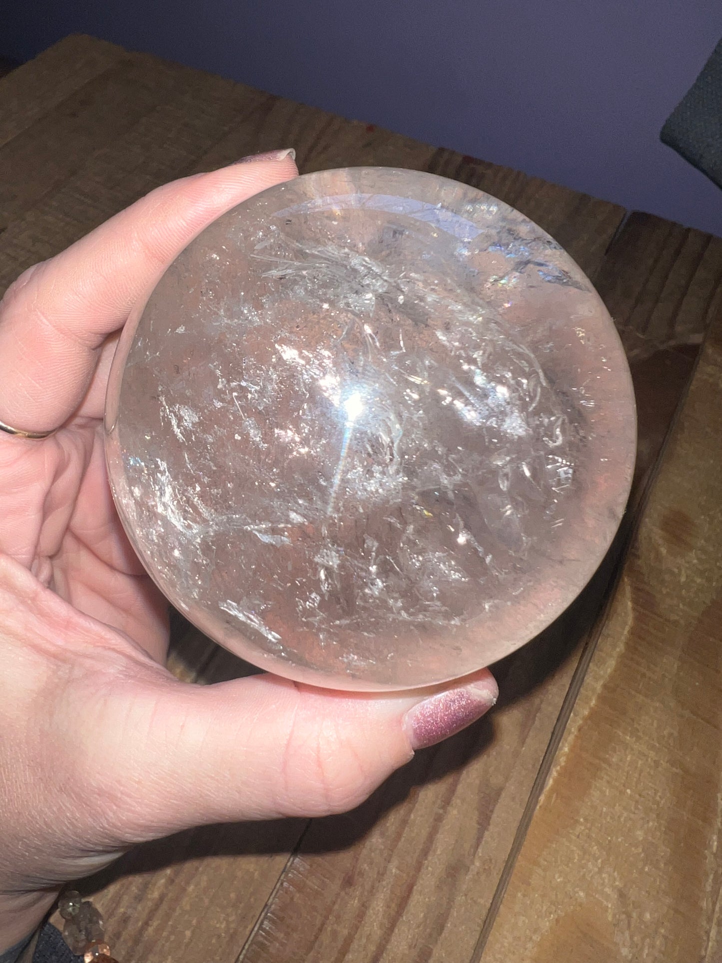 Clear Quartz Sphere (78mm)