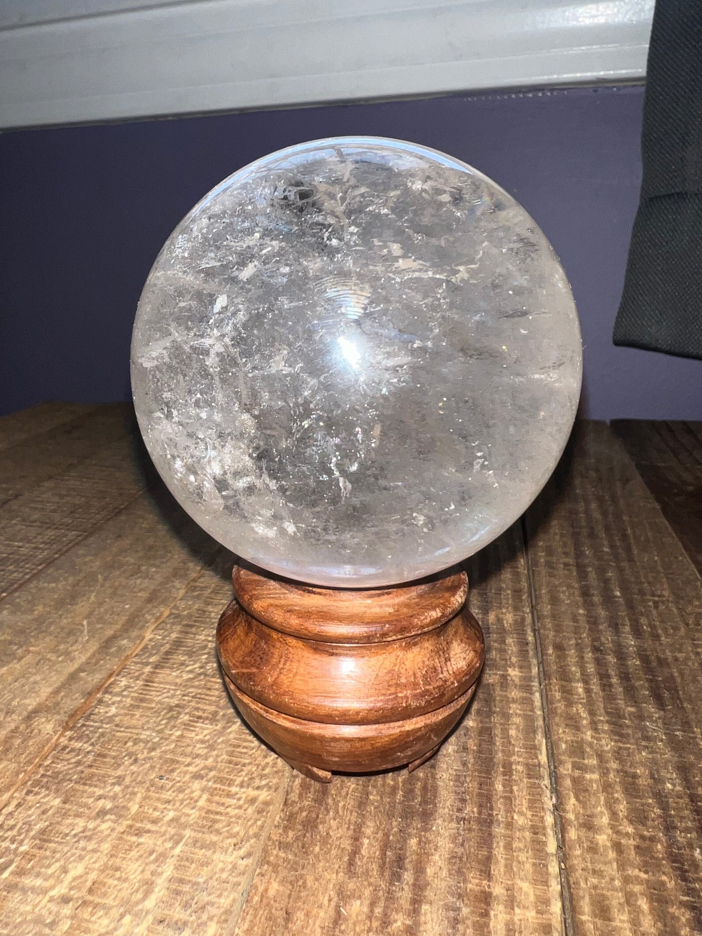 Clear Quartz Sphere (78mm)