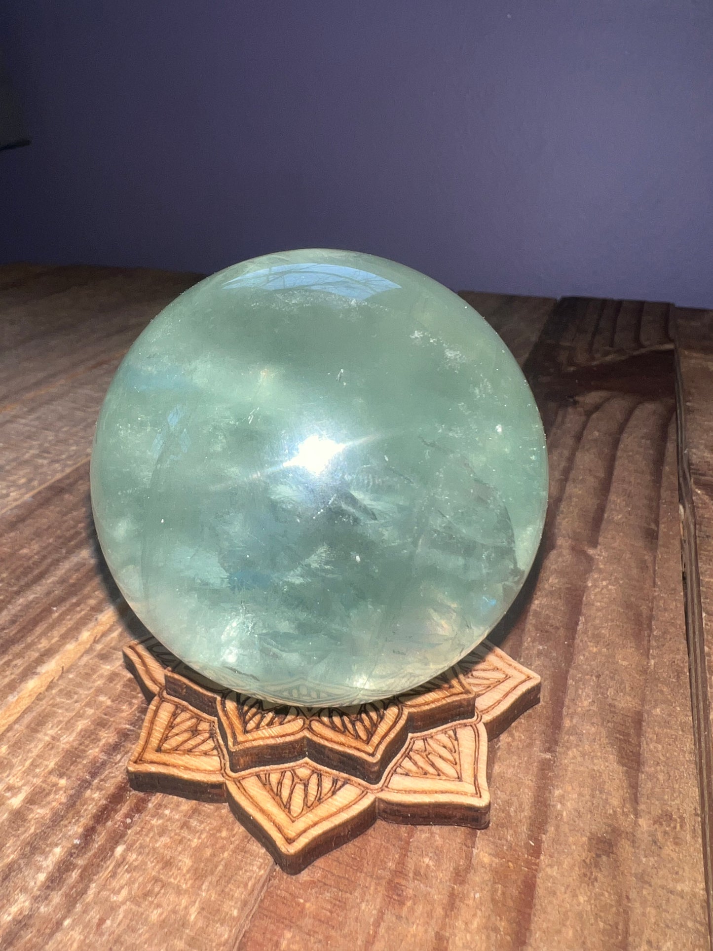 Fluorite Sphere (Green 66mm)