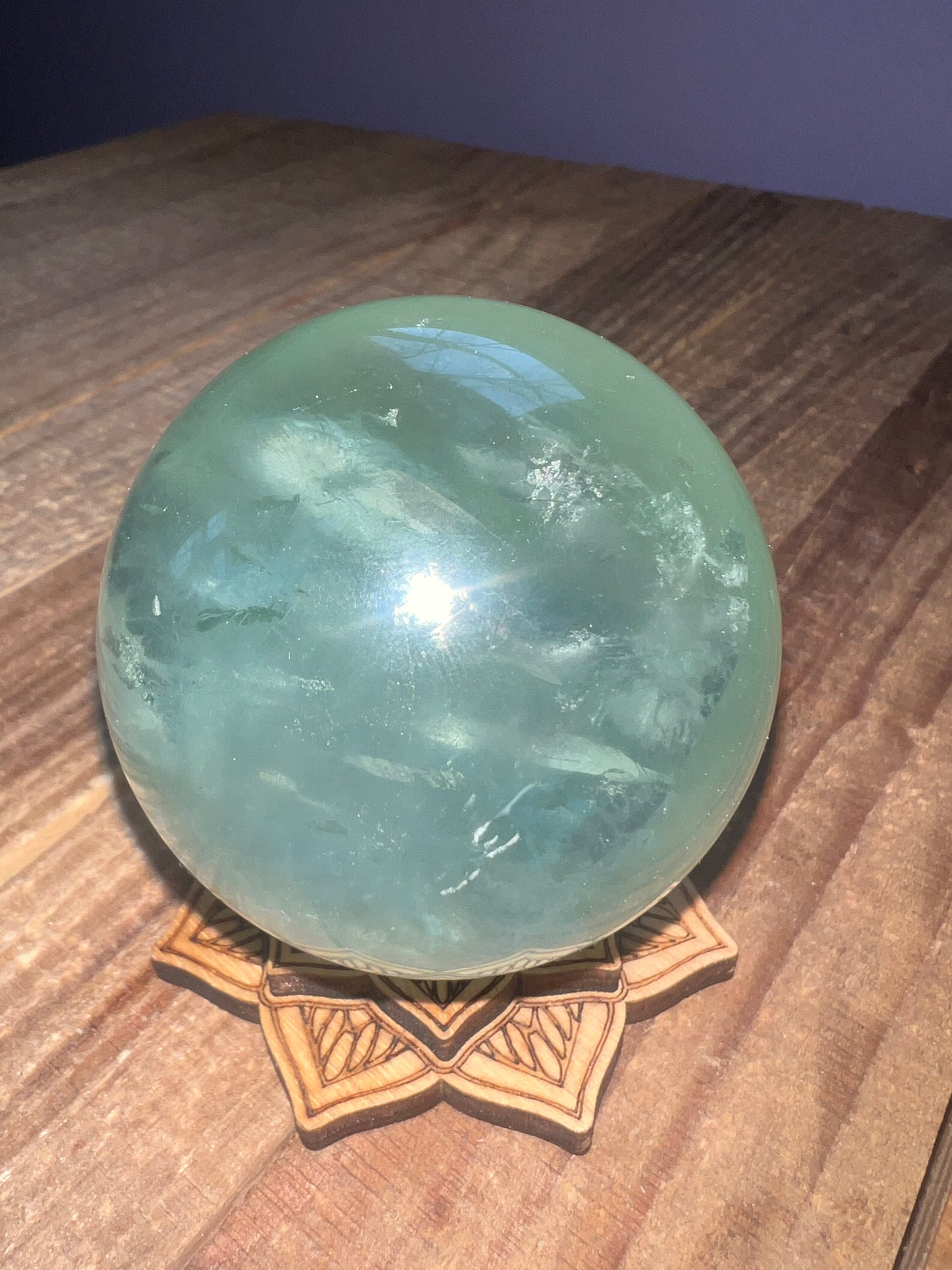 Fluorite Sphere (Green 66mm)