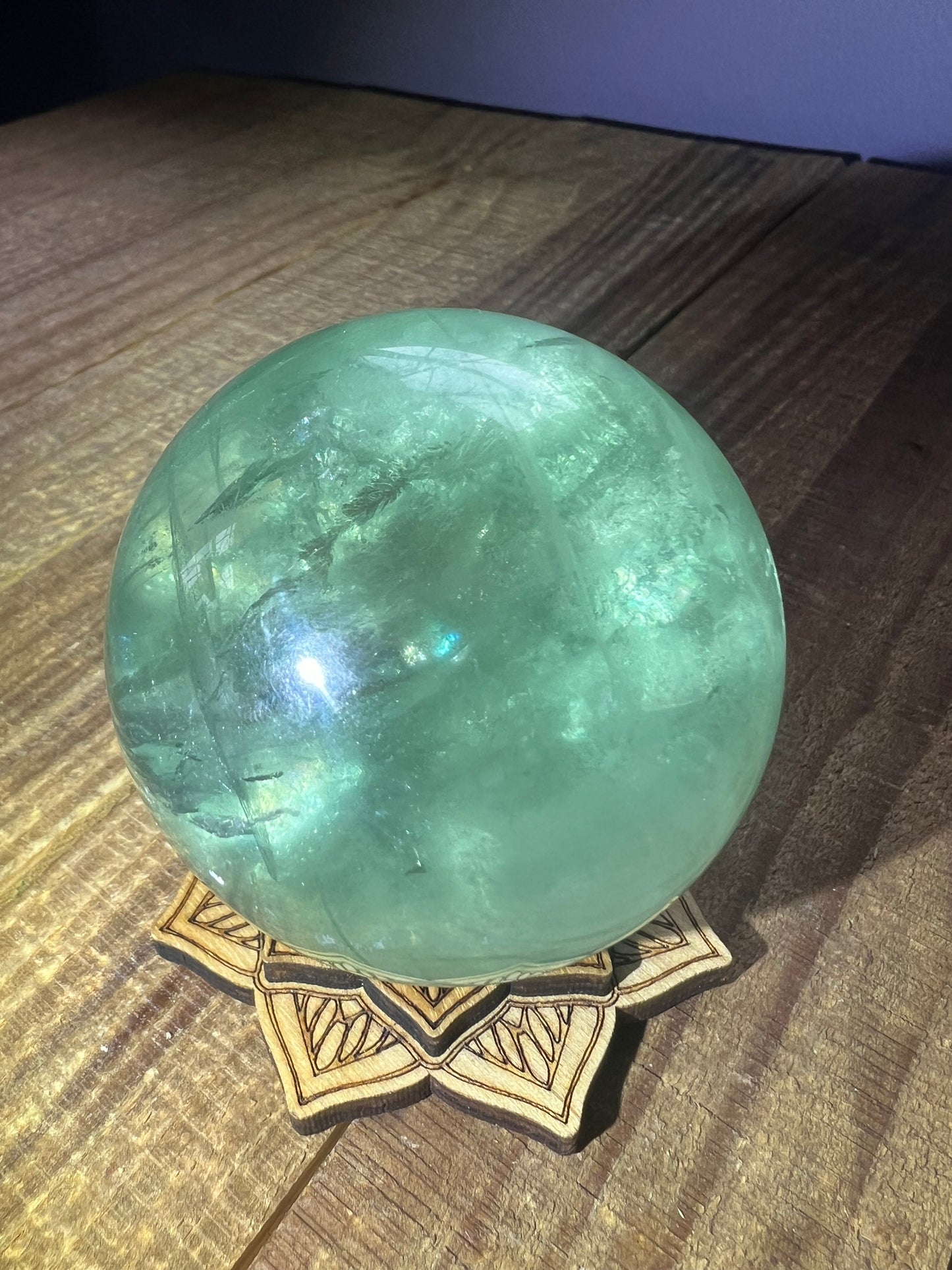 Fluorite Sphere (Green 66mm)