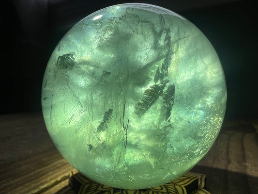Fluorite Sphere (Green 66mm)