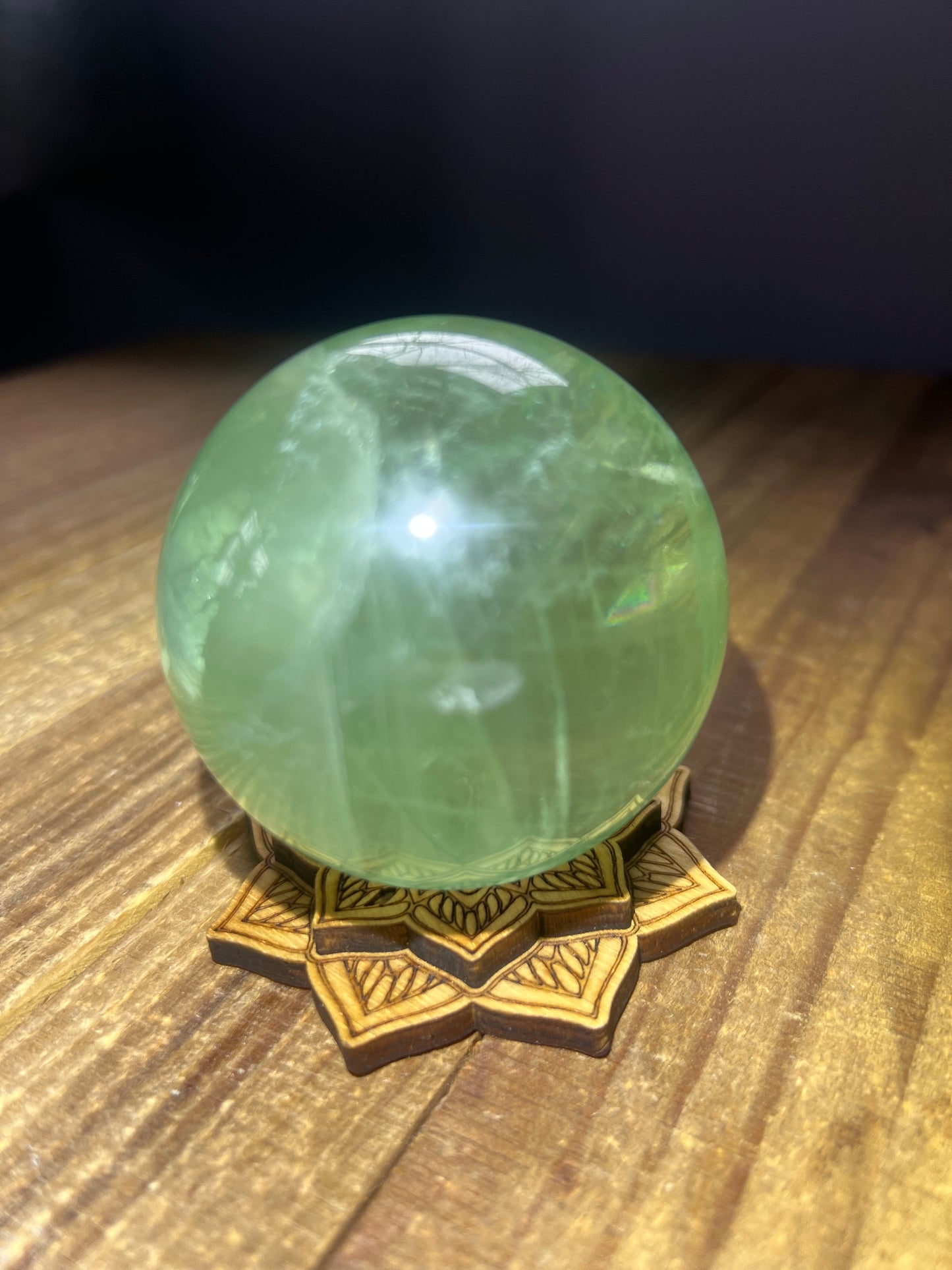 Fluorite Sphere (Green 66mm)