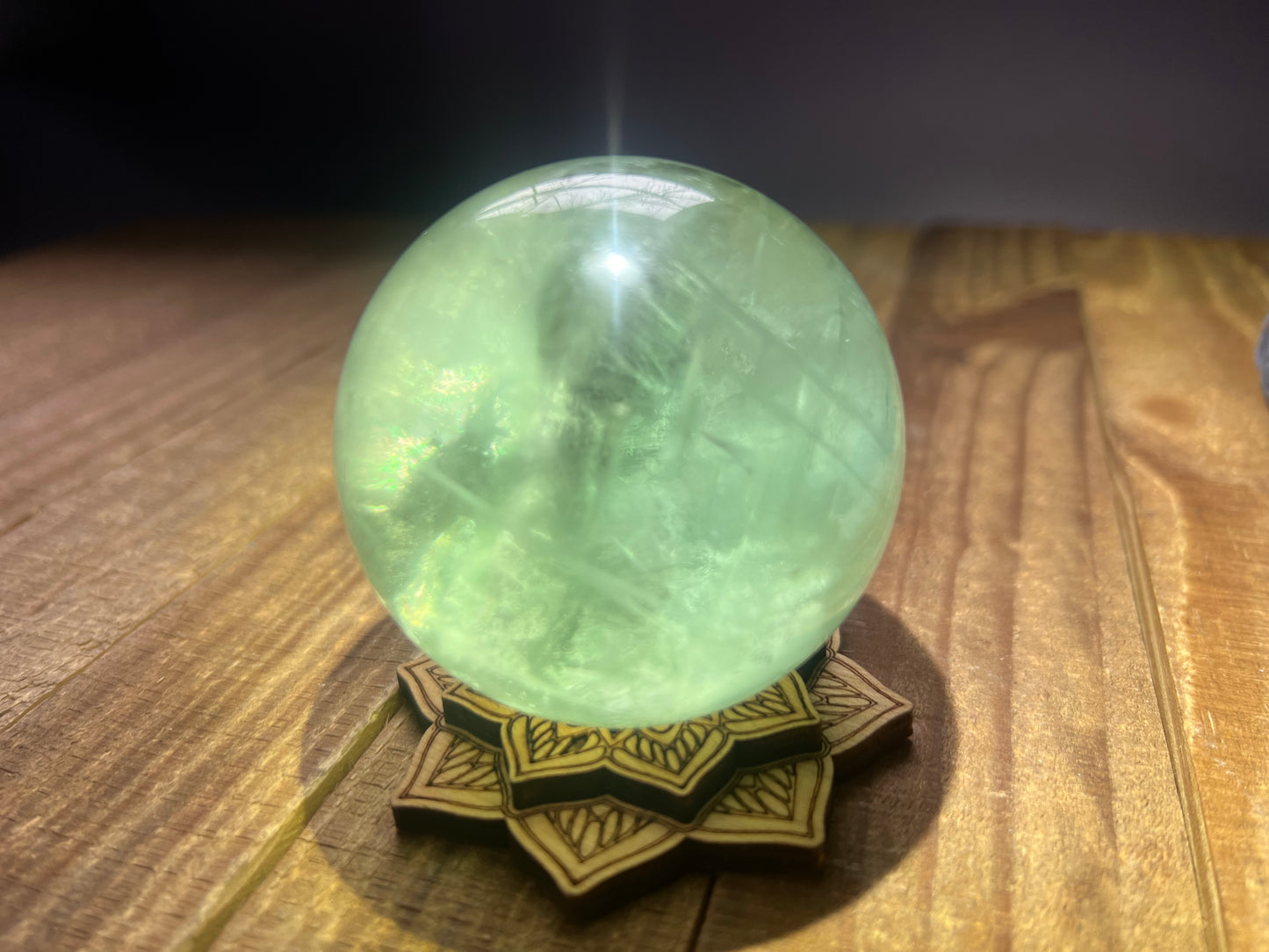 Fluorite Sphere (Green 66mm)