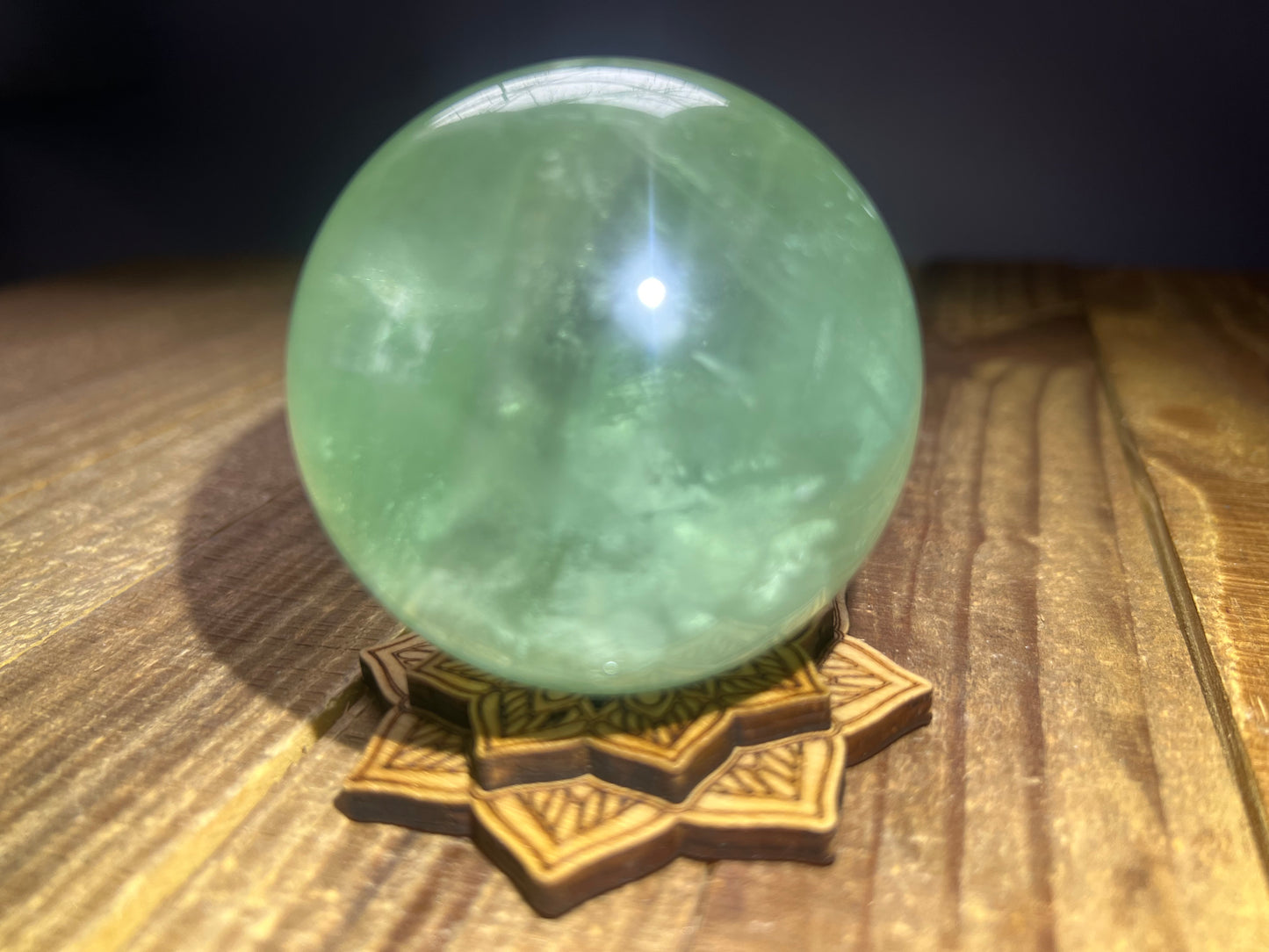 Fluorite Sphere (Green 66mm)