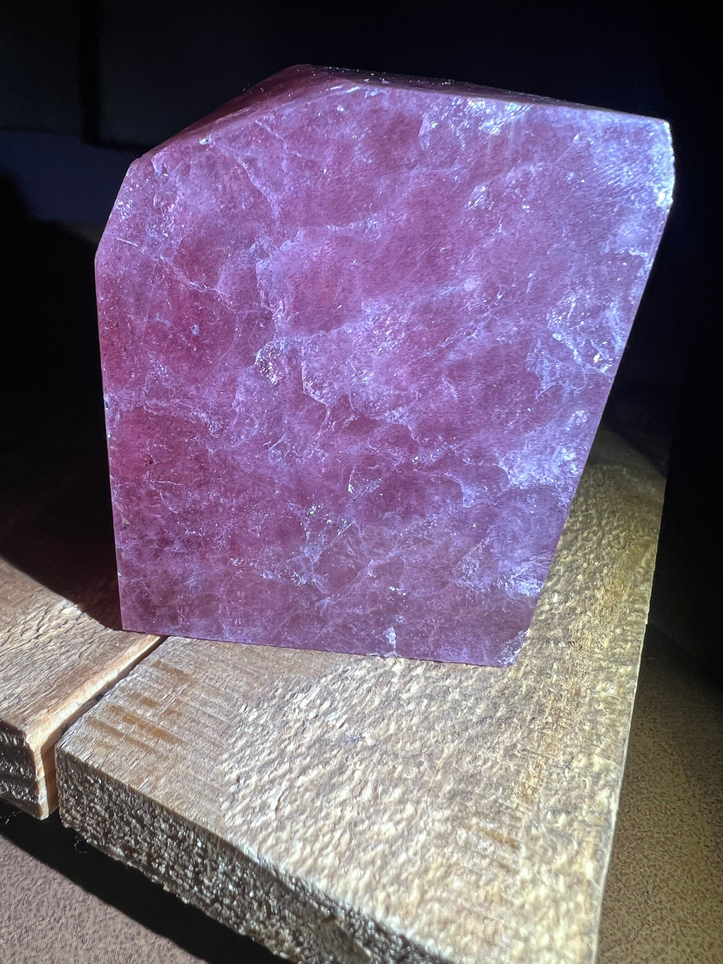 Strawberry Quartz Freeform 2.5x2x1.5in