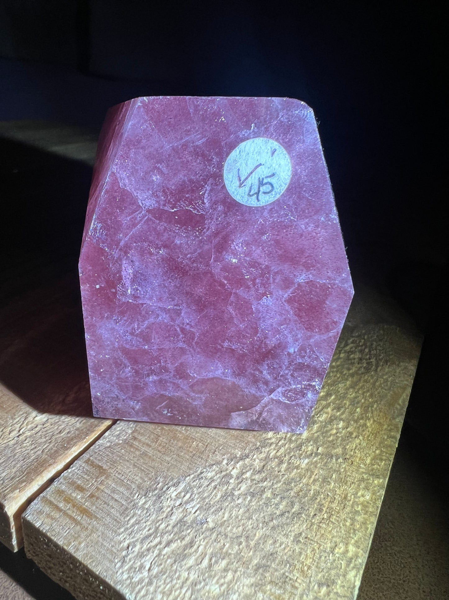 Strawberry Quartz Freeform 2.5x2x1.5in