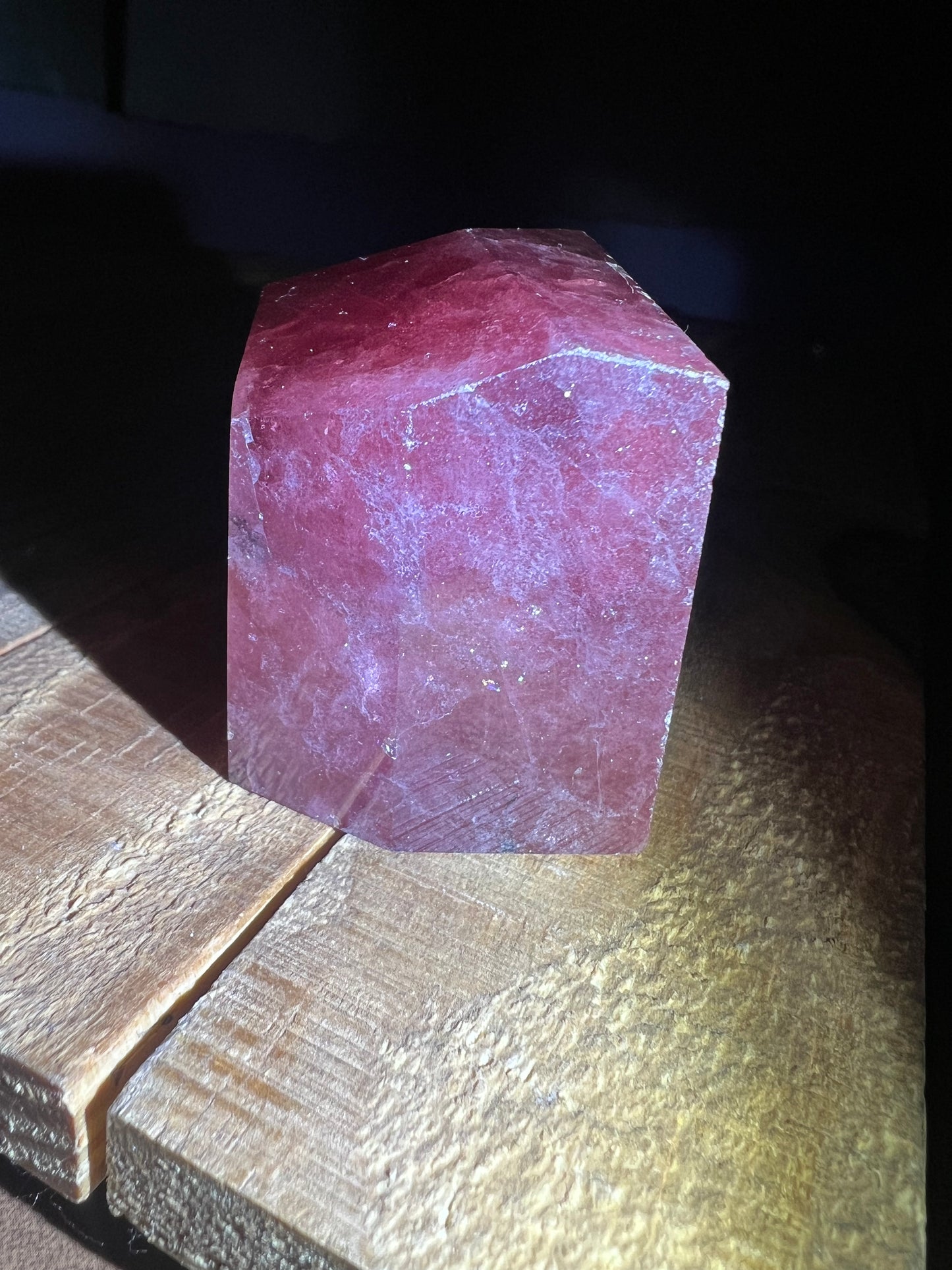 Strawberry Quartz Freeform 2.5x2x1.5in