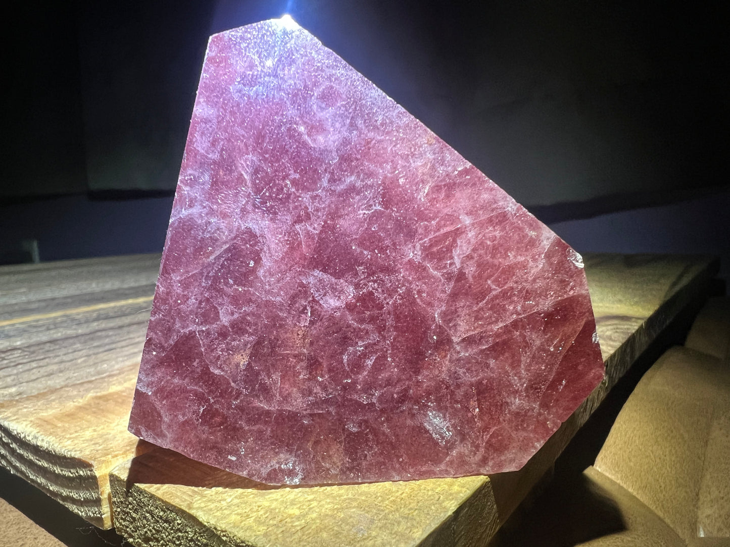 Strawberry Quartz Freeform (2.7x2.6x2in)