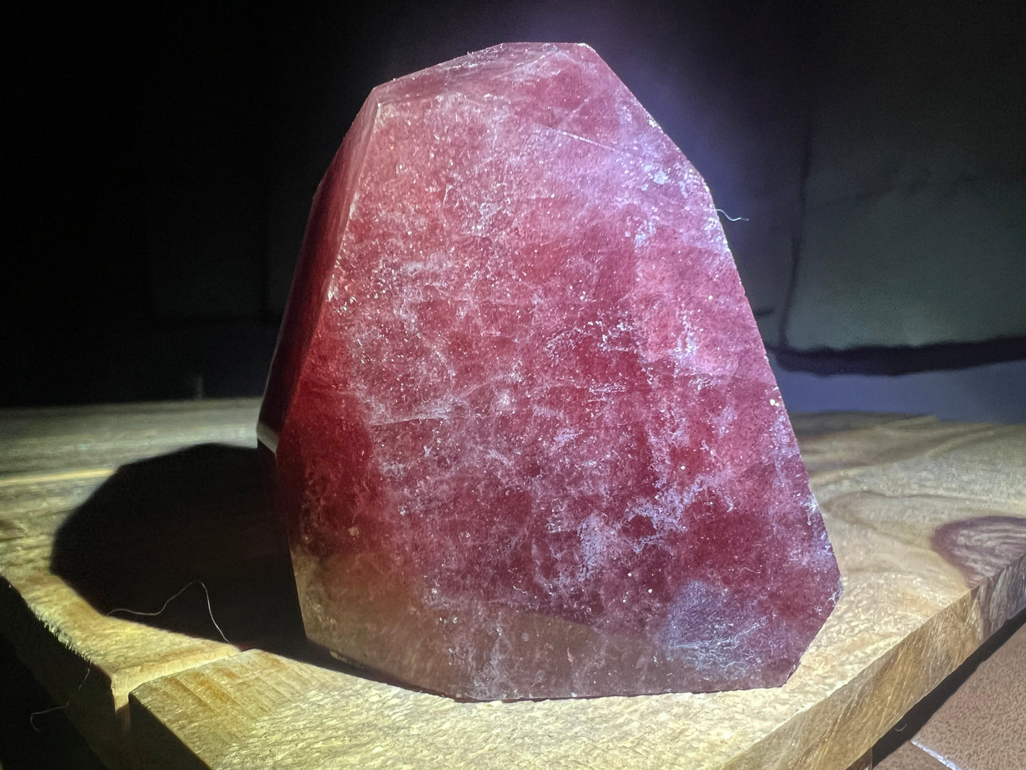 Strawberry Quartz Freeform (2.7x2.6x2in)