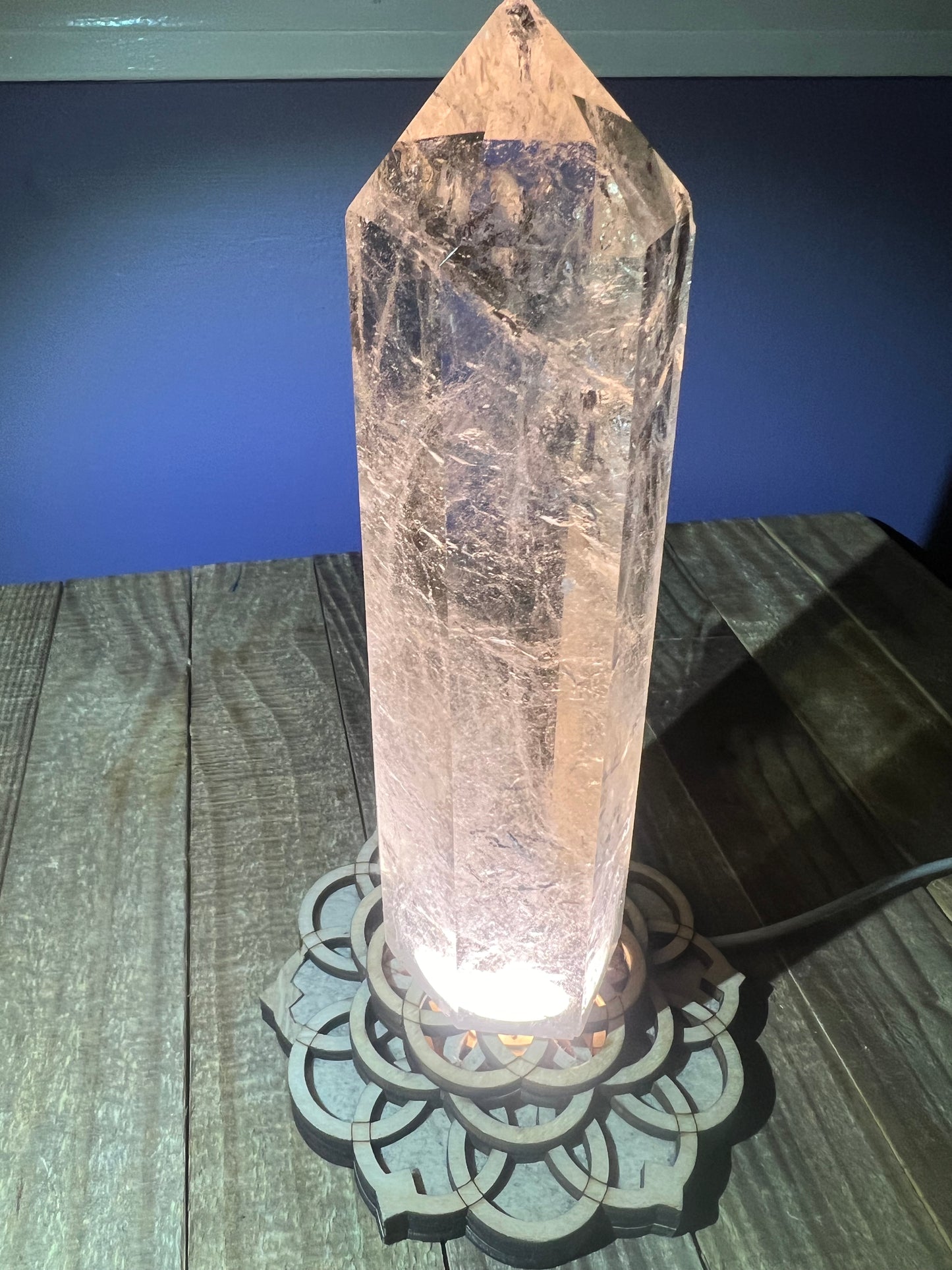 Smokey Quartz Tower 7.5in