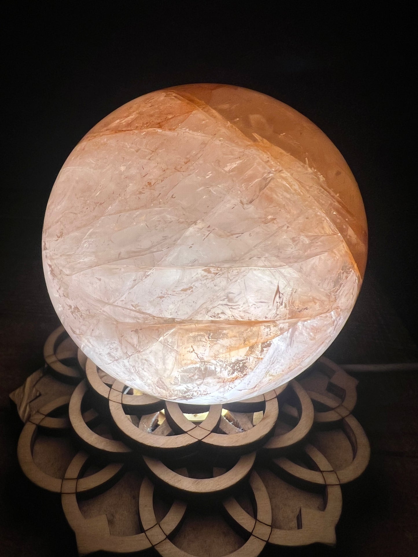 Fire Quartz Sphere 82mm