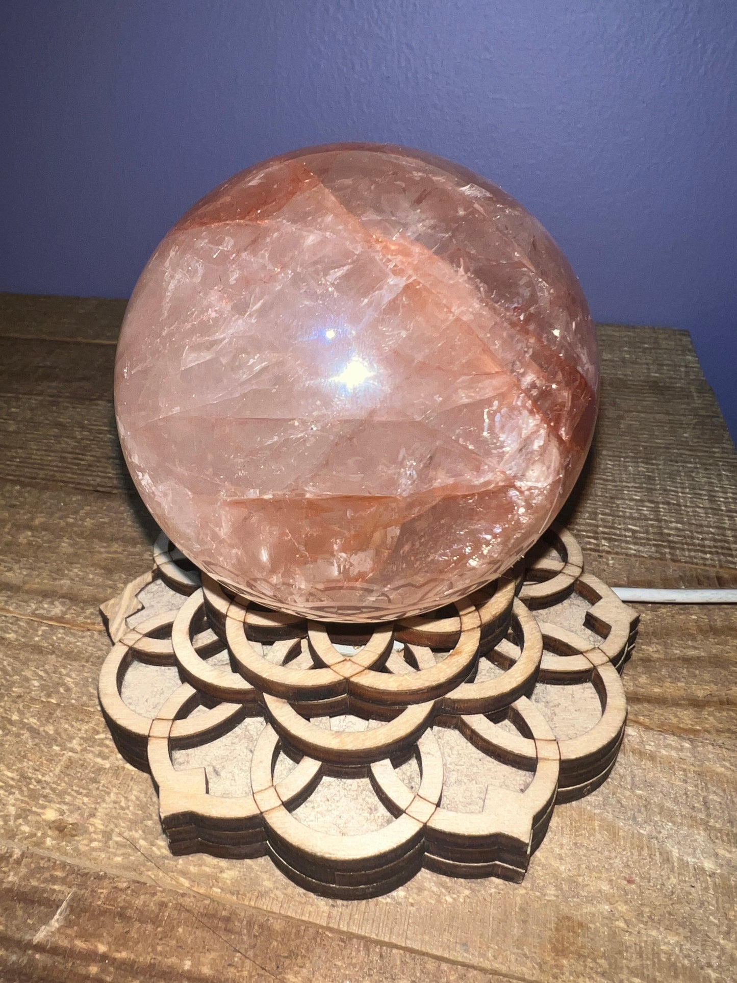 Fire Quartz Sphere 82mm