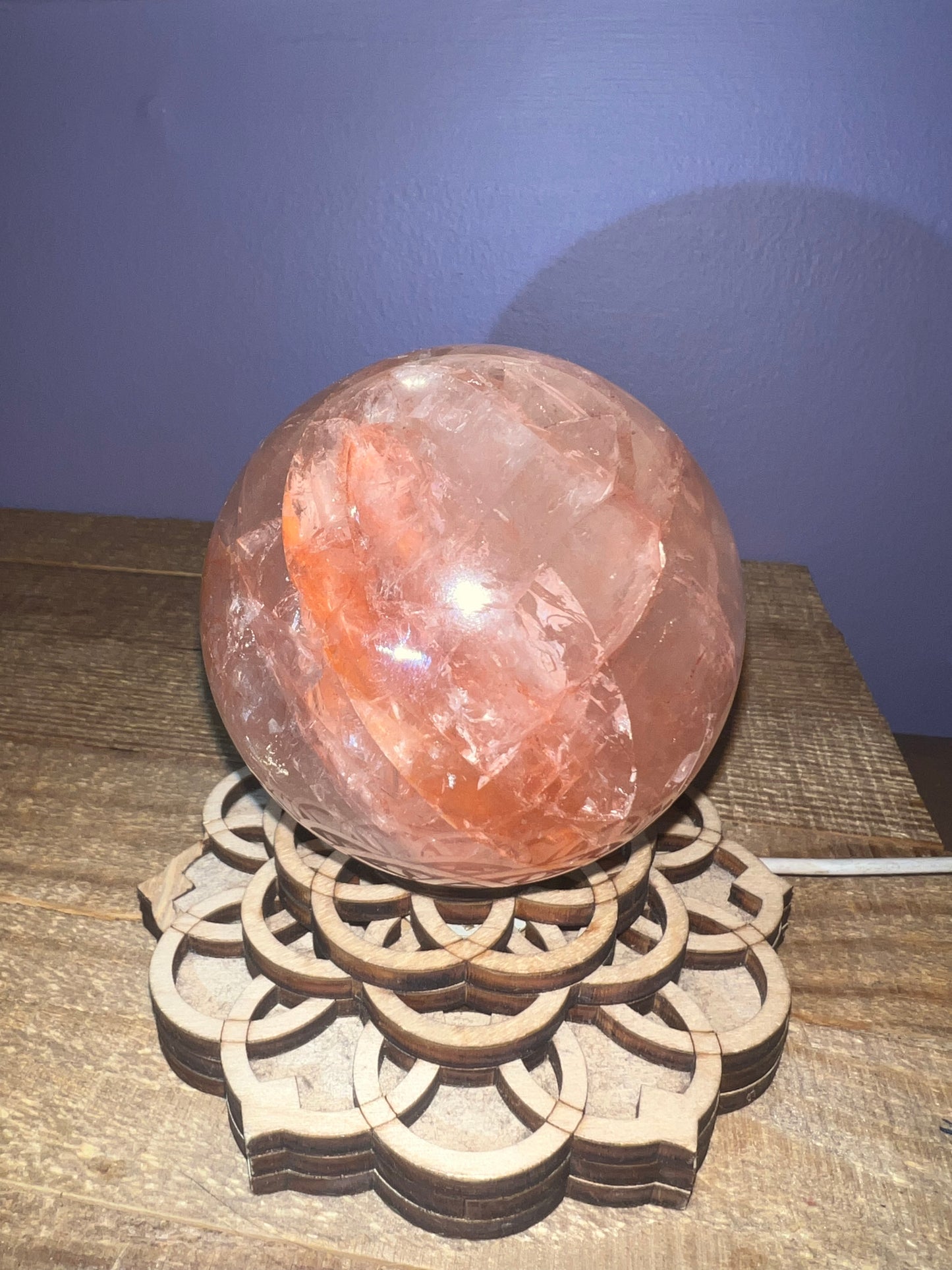 Fire Quartz Sphere 82mm