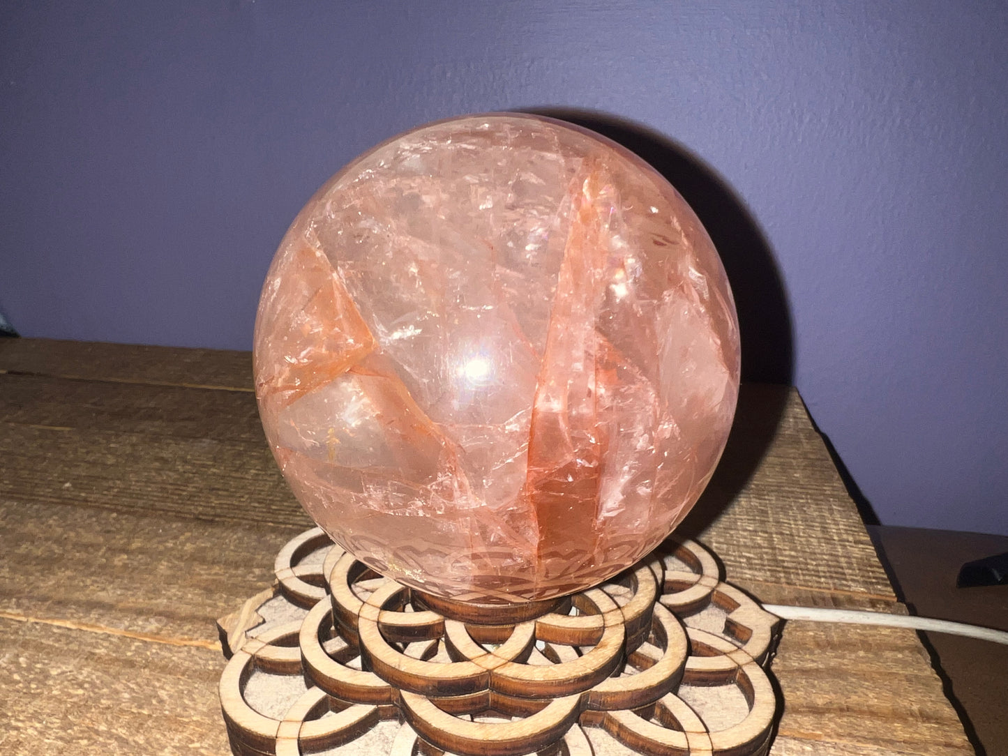 Fire Quartz Sphere 82mm