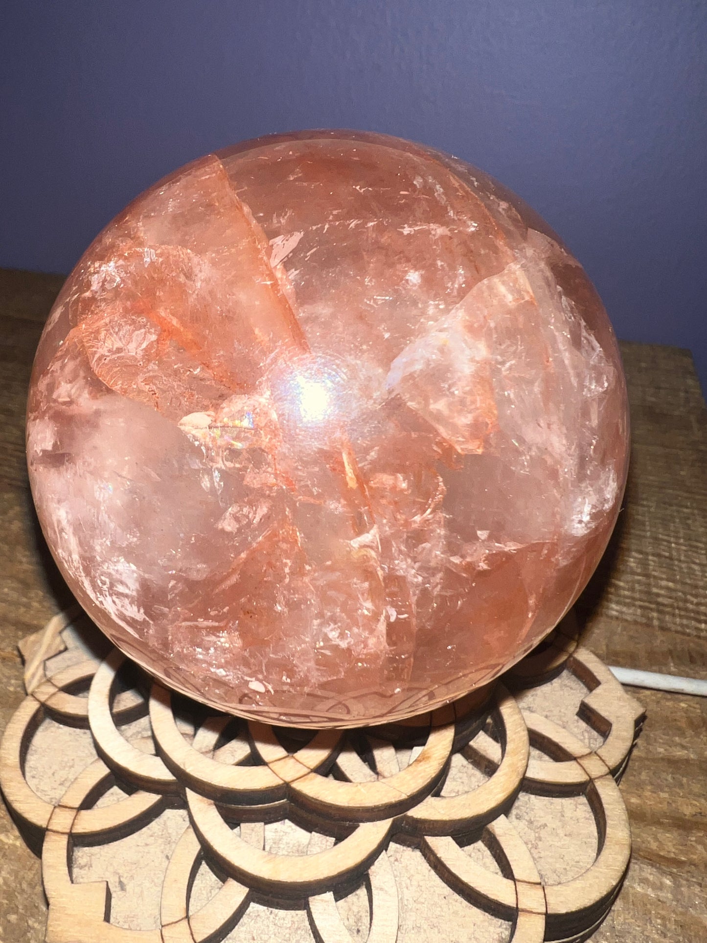 Fire Quartz Sphere 82mm