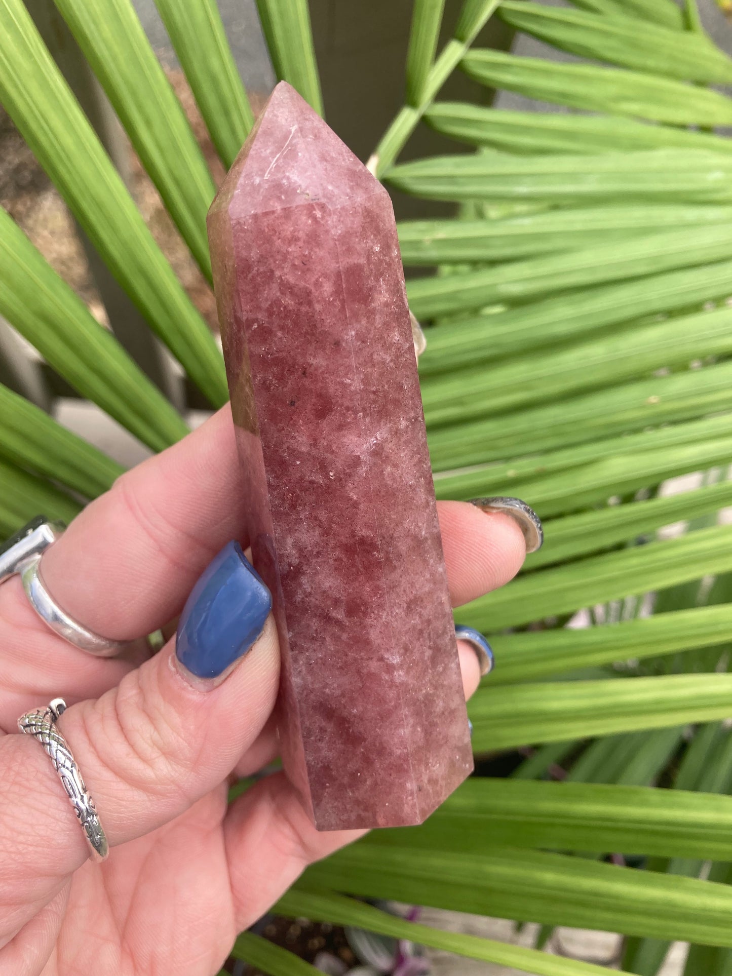 Strawberry Quartz Tower